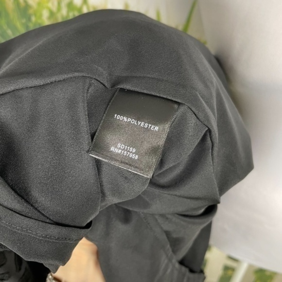 SENLIS Black Diamond Naomi Ruffle Surplice Small - Picture 17 of 17